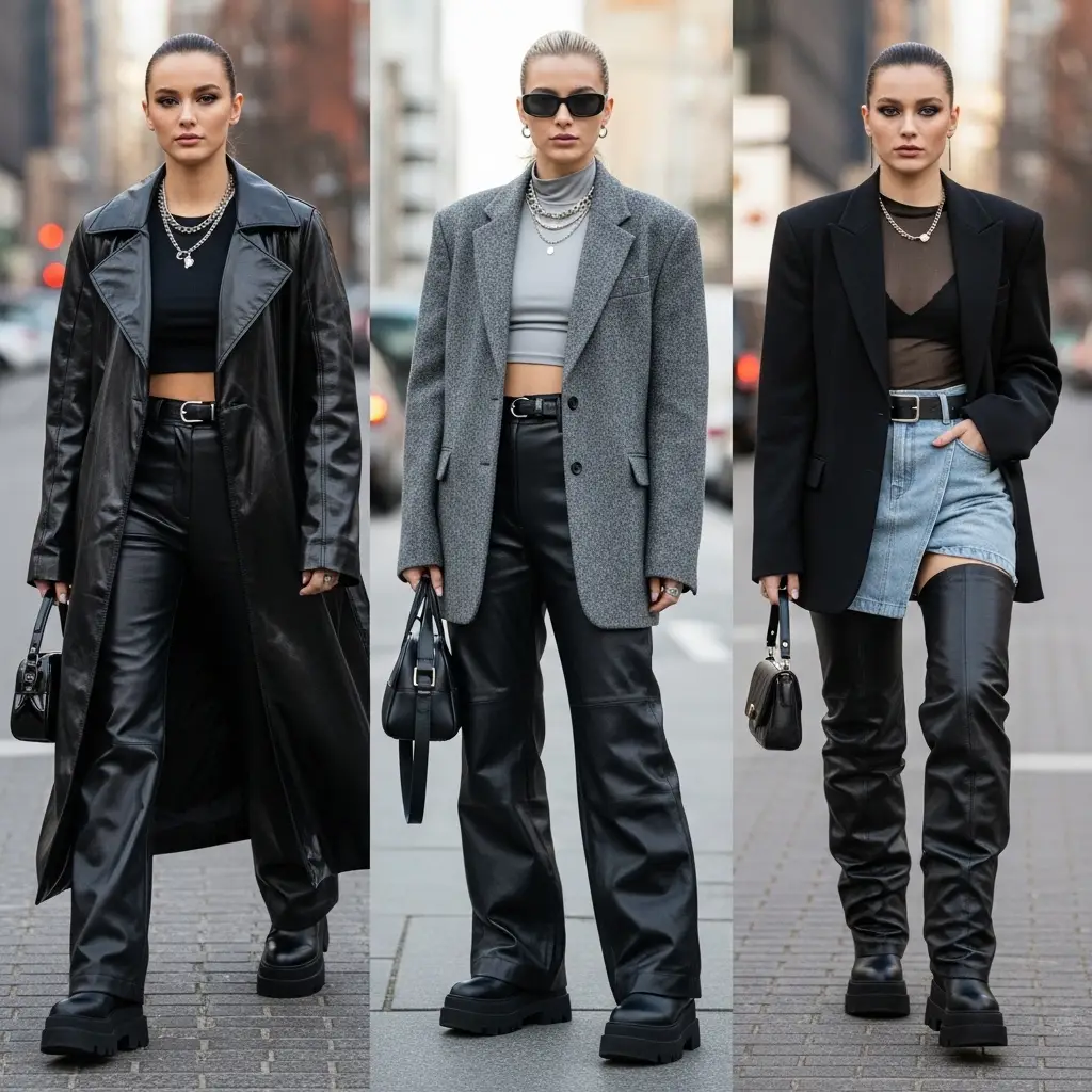 Statement boots and footwear