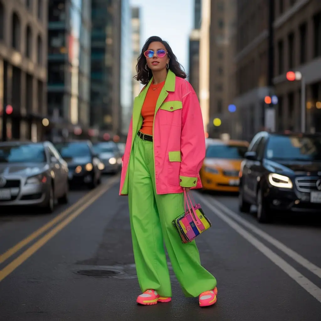 Bold, eye-catching colors