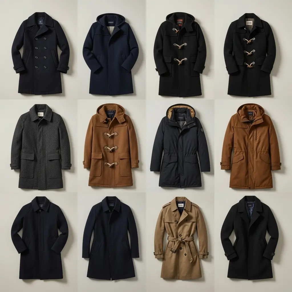 Top 10 Warm Wool Coats for Men in Winter