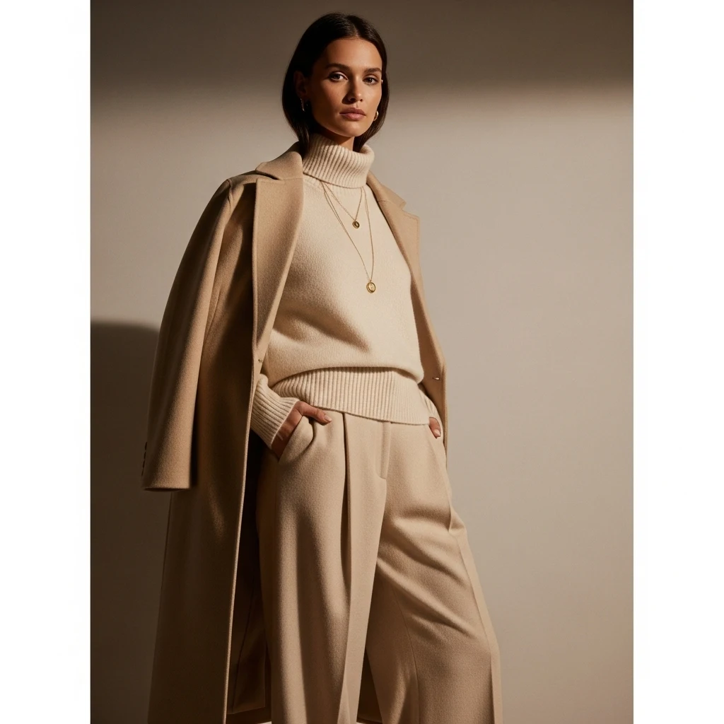 The Monochrome Cashmere Outfit