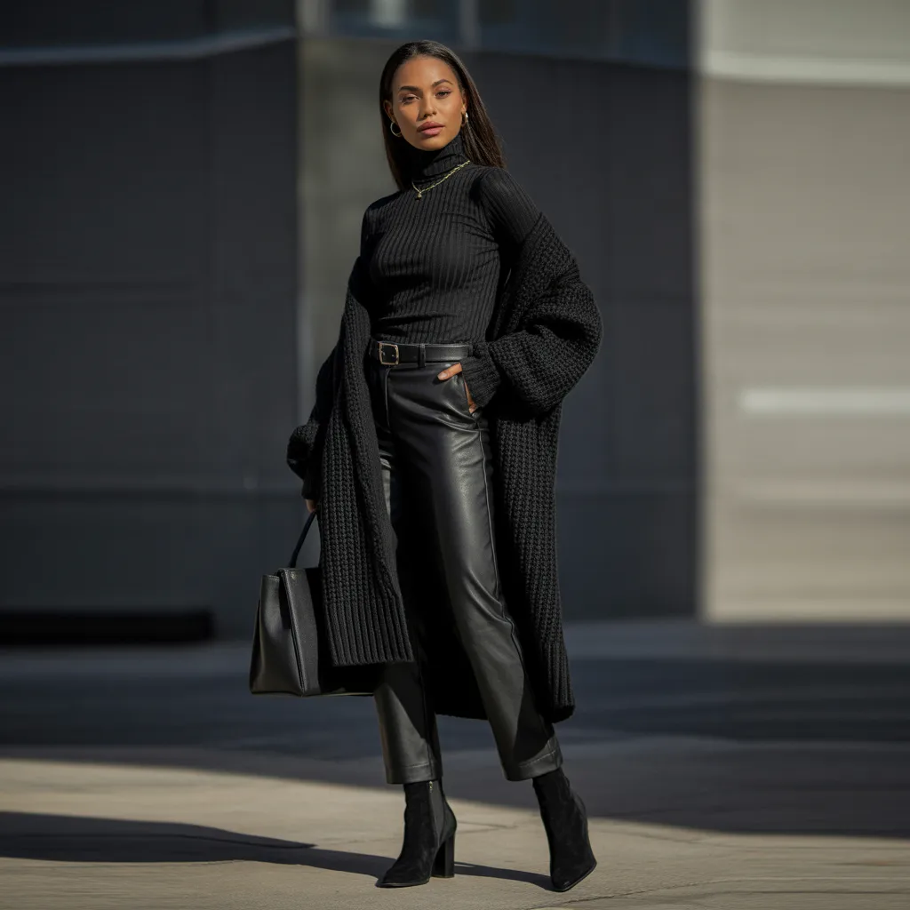 The All-Black Foundation with Texture