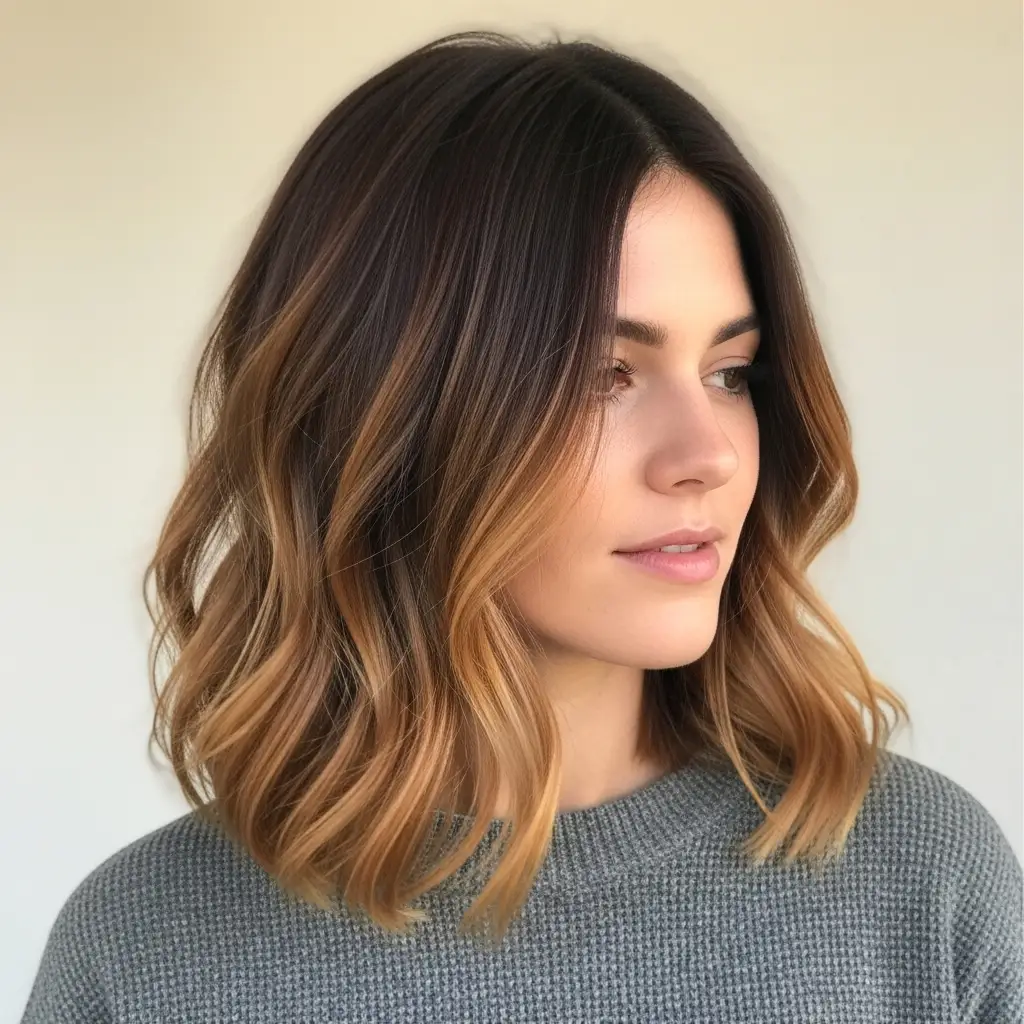 The Undone A-Line with Subtle Ombre