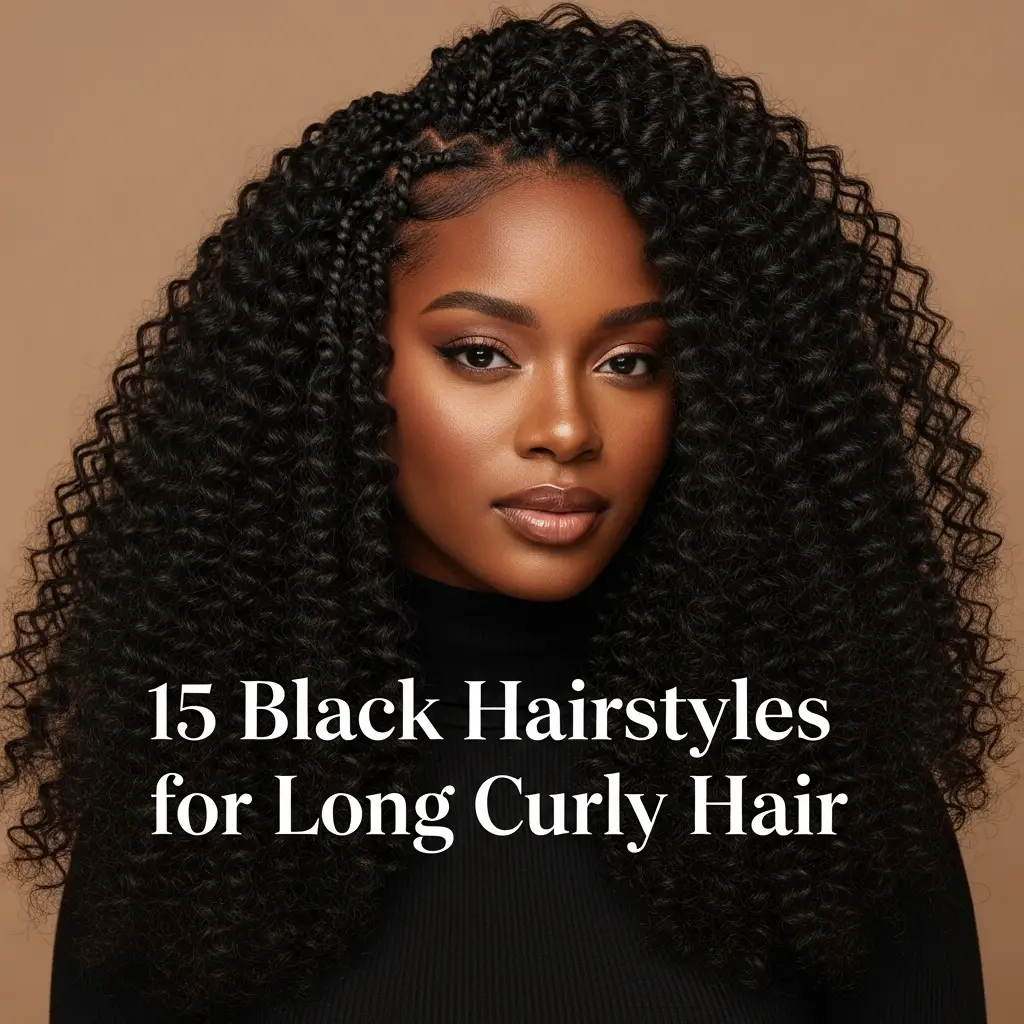 15 Black Hairstyles for Long Curly Hair