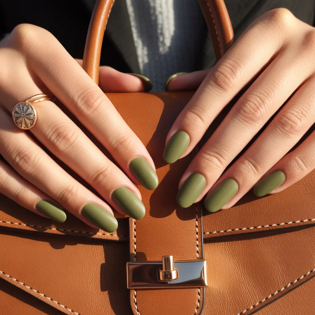 Olive Green with Matte Finish