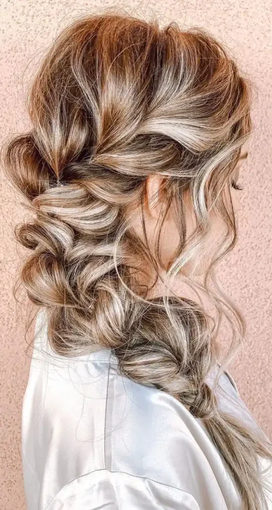 Messy Side Braid