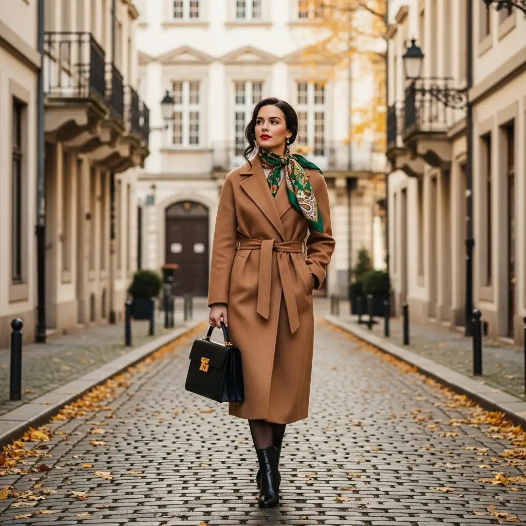 The Belted Coat As a Dress
