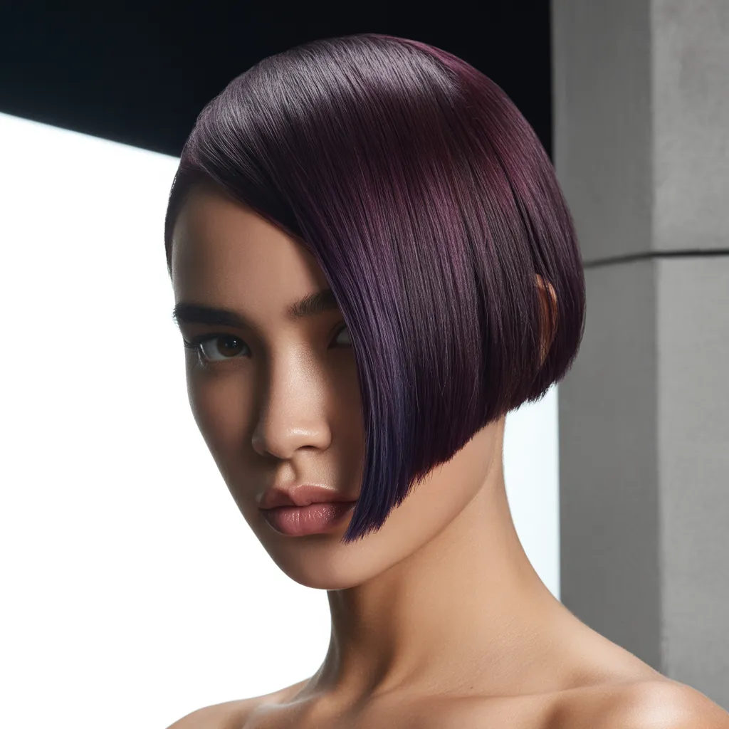 The Asymmetrical Angled Bob