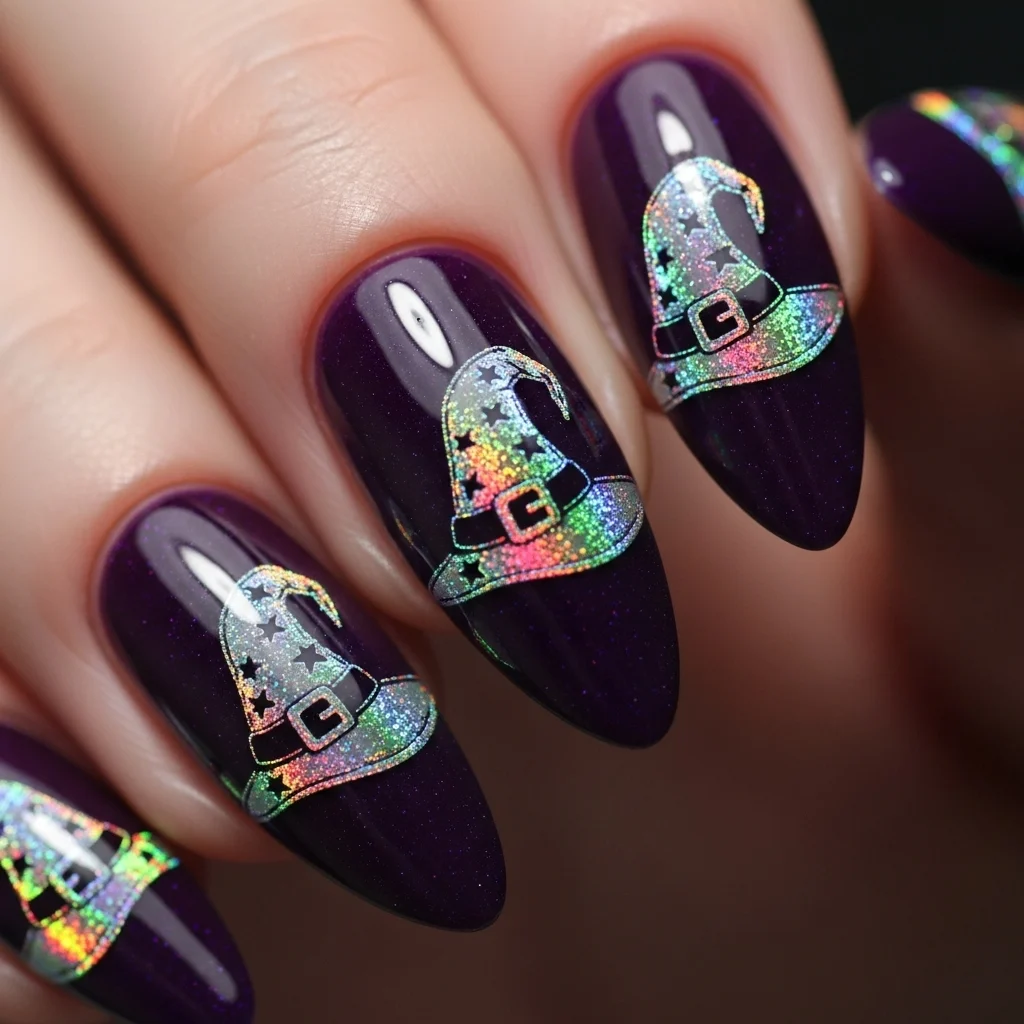 Holographic Witch Hat Tips