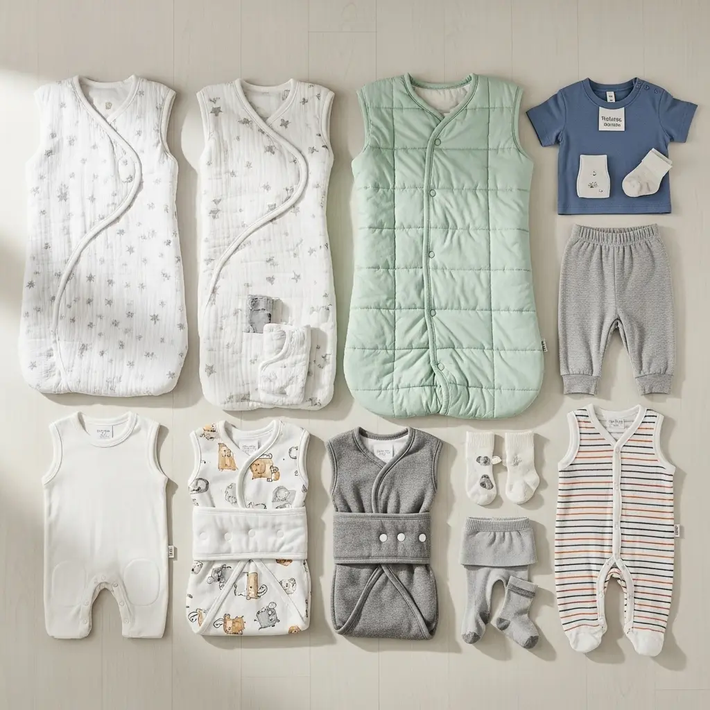 Specialized Baby Clothing for Sleep, Safety, and Development