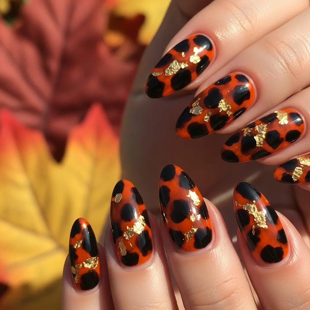 Tortoiseshell with Gold Flake