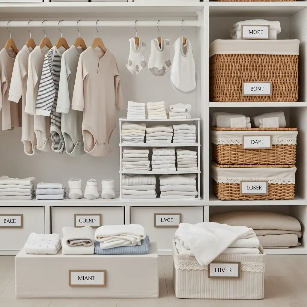 Baby Clothing Wardrobe Organization Systems
