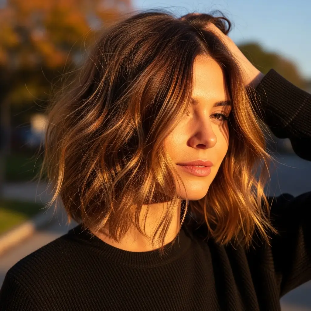 The Beachy Bob with Tousled Waves