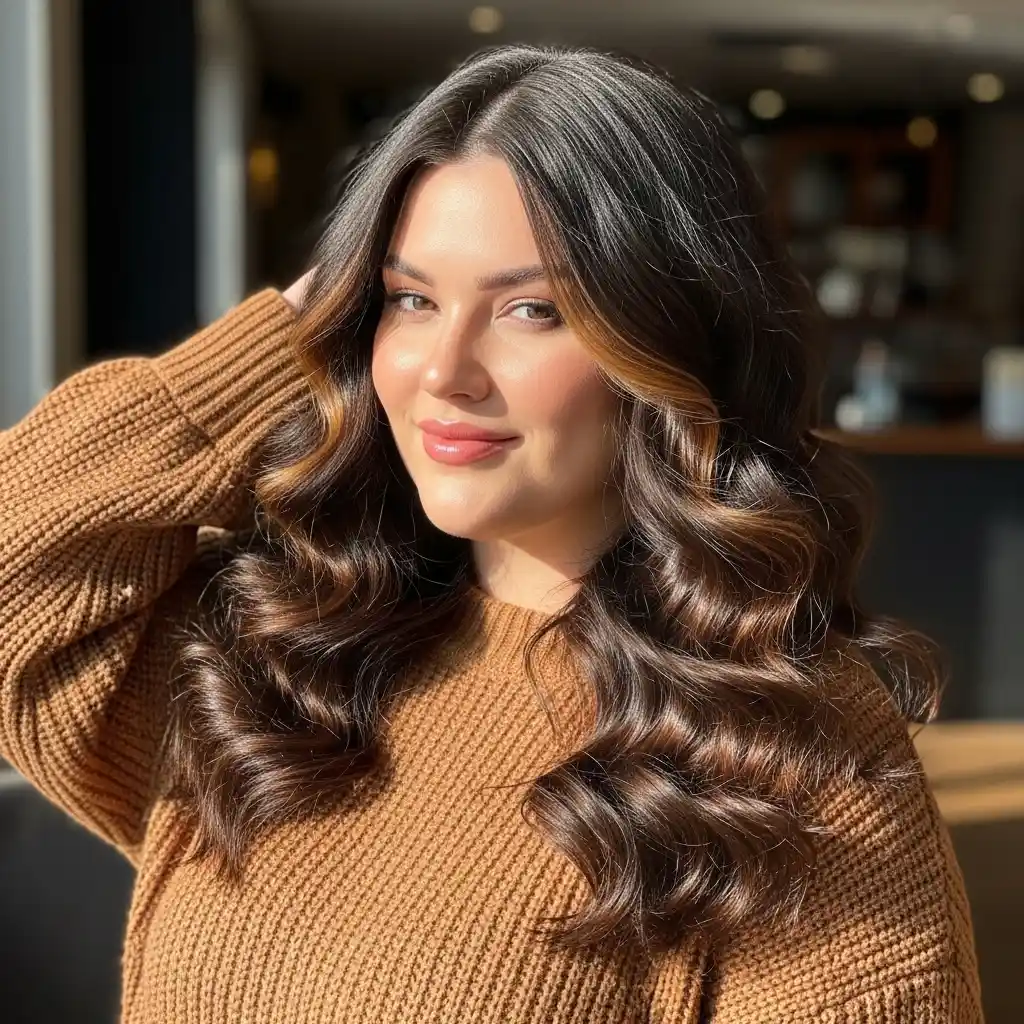 Caramel Ribbon Highlights