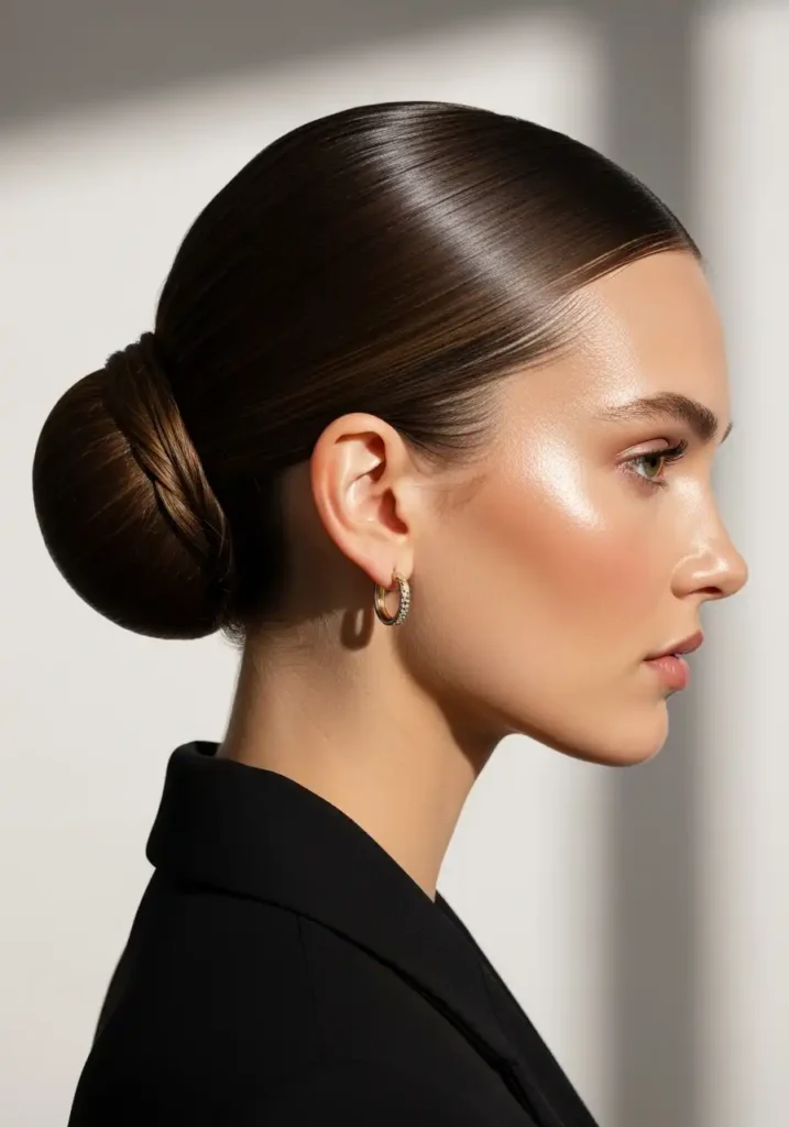 Sleek Low Bun