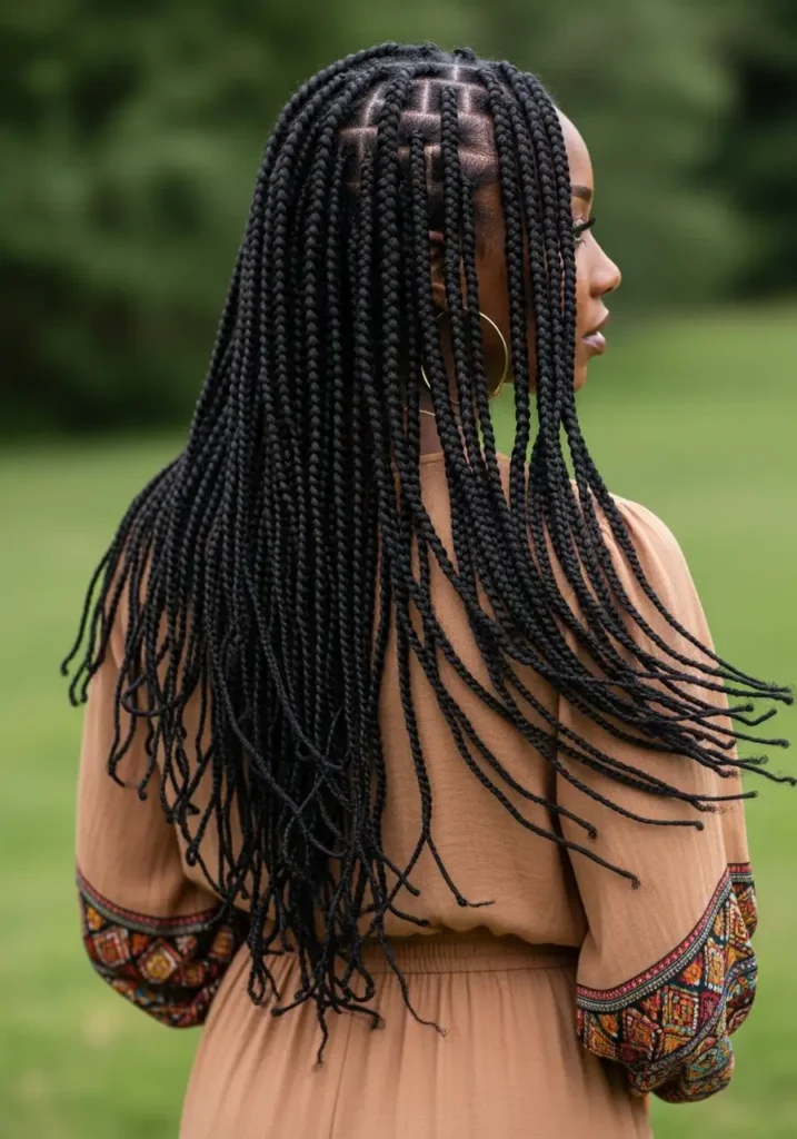 Layered Senegalese Twists