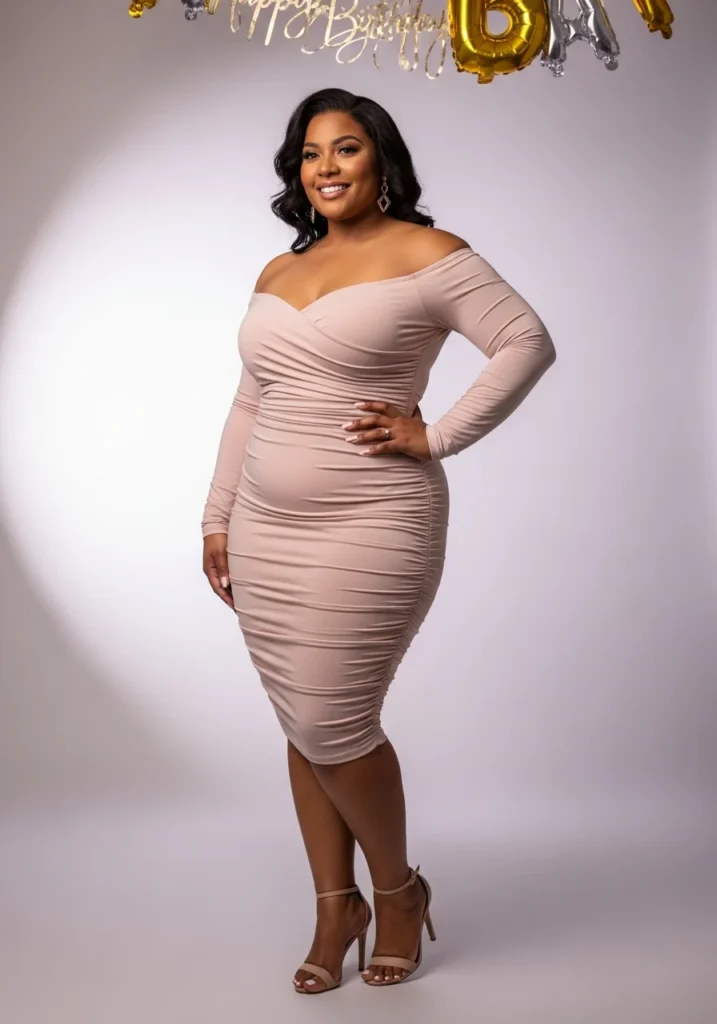 Off-Shoulder Bodycon Dress