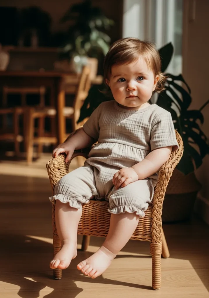 Organic Cotton Bubble Romper