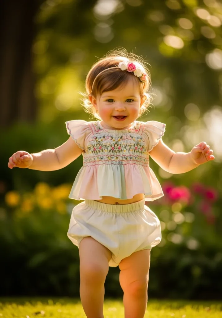 Smocked Crop Top and Shorts