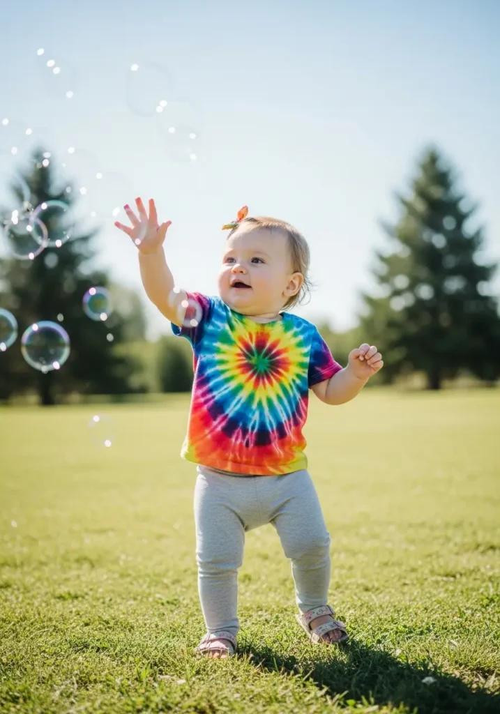 Tie-Dye T-Shirt and Leggings