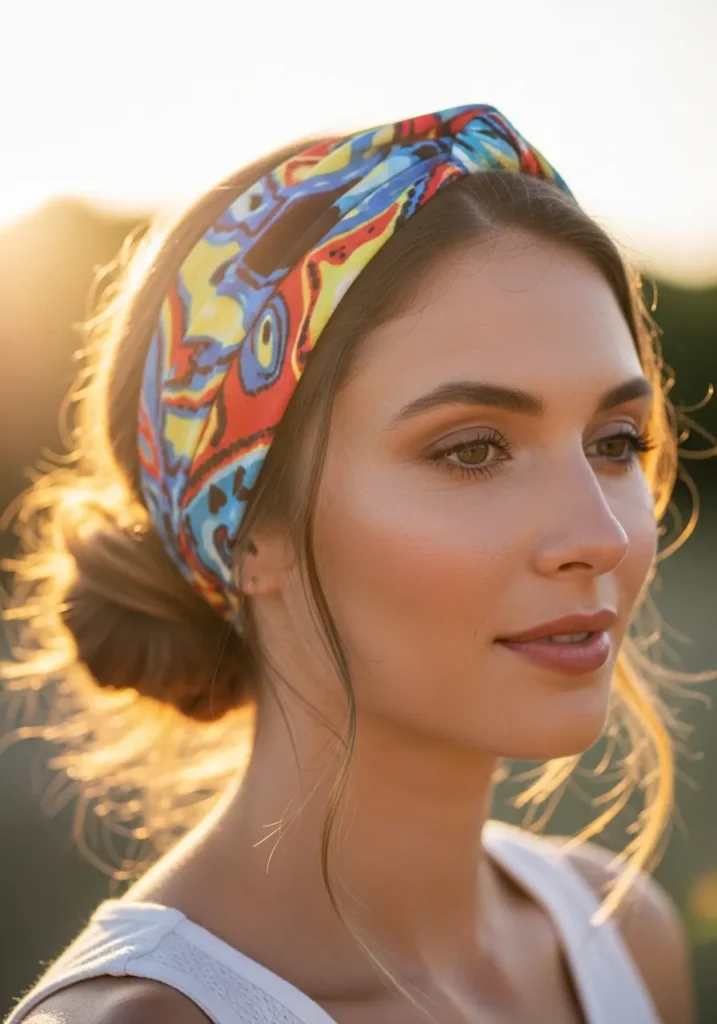 Bandana Updo