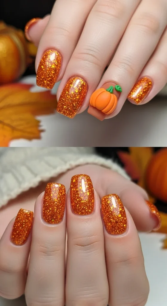 Glitter Pumpkin Patch