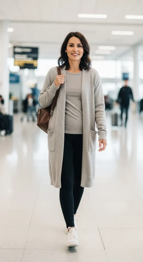 Longline Cardigan Layers