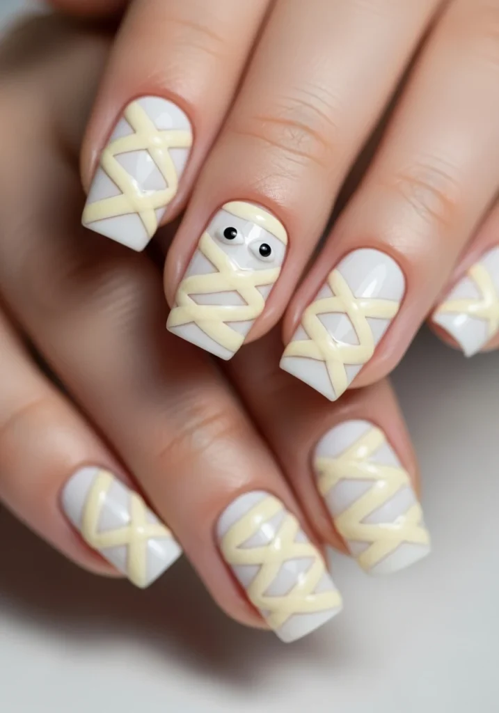 Mummy Wrap Nails