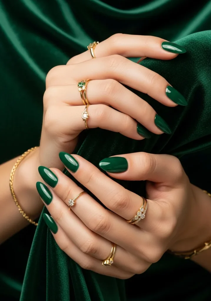Luxe Emerald Green
