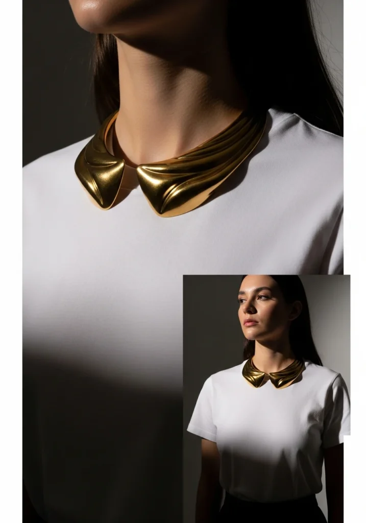 Necklaces with Statement Collars