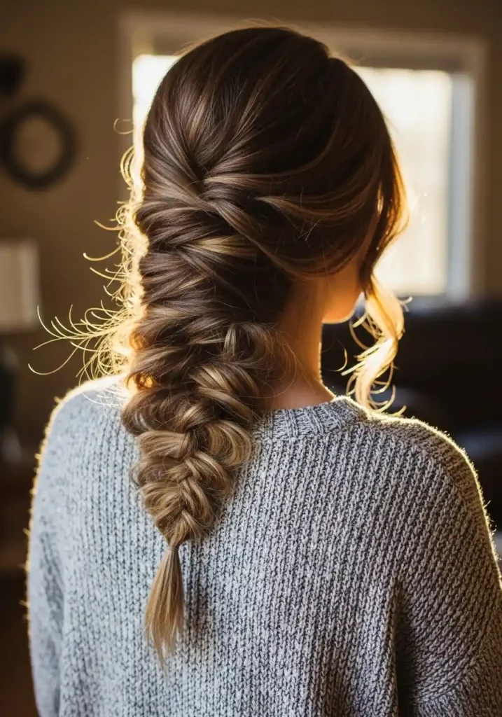 Textured Side Braid