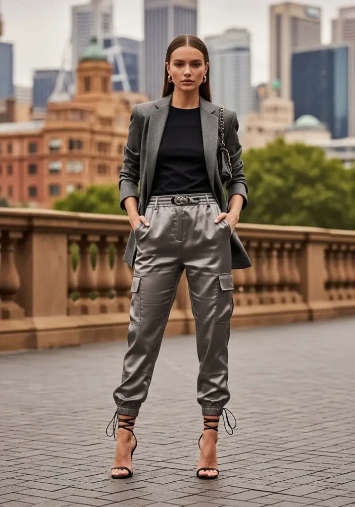 Cargo Pants Styled Luxe