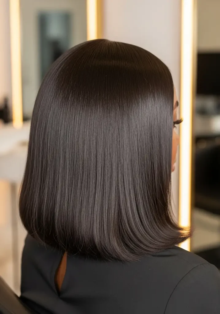Shoulder Length V-Cut Layers