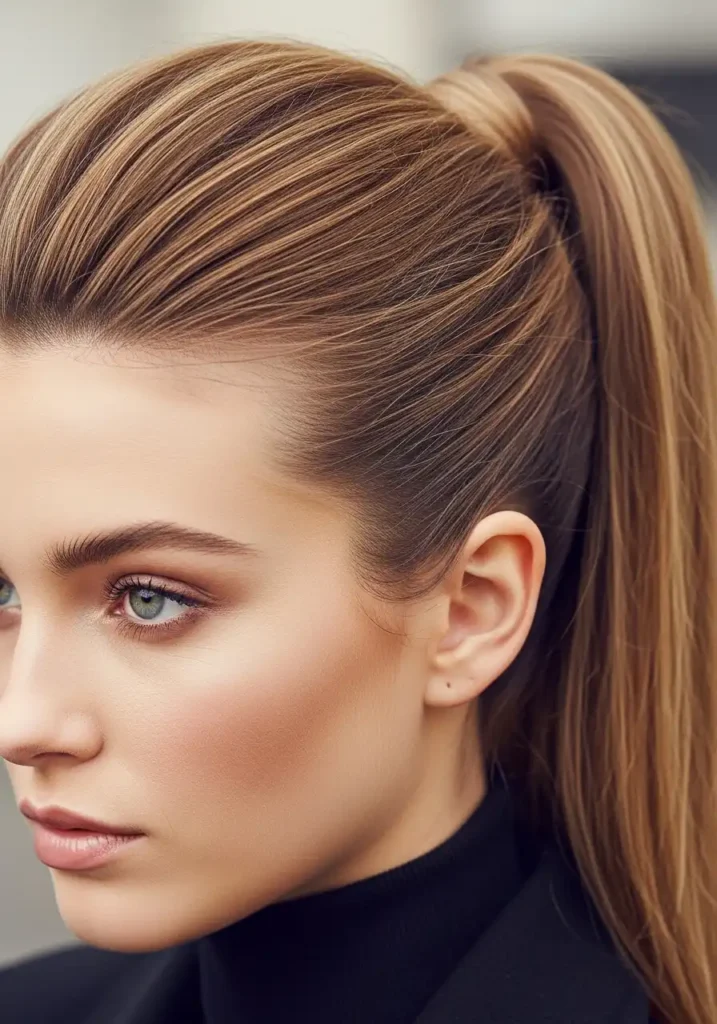 The Classic High Ponytail