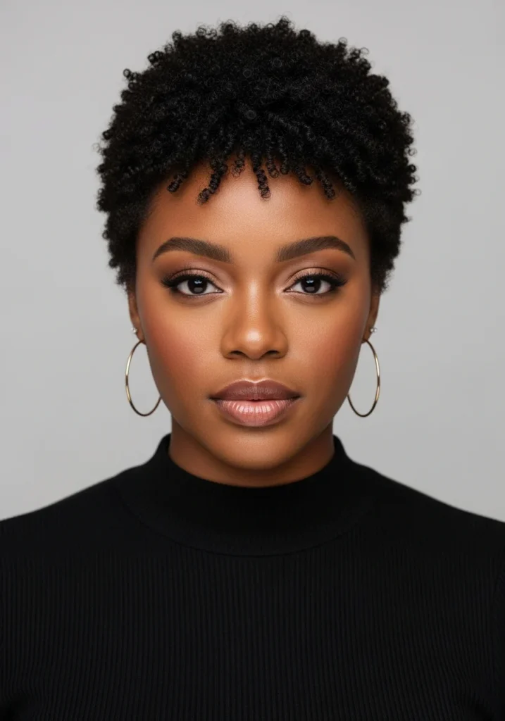 Pixie with Textured Top Layers

