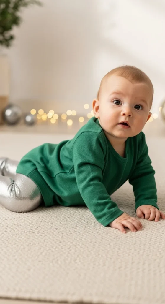 Metallic Leggings Pairing