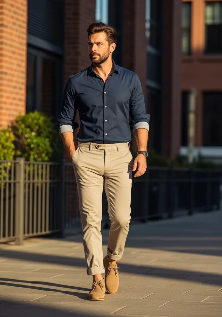 Casual Canvas or Suede Shoes