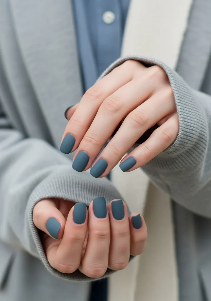 Smoky Slate Blue