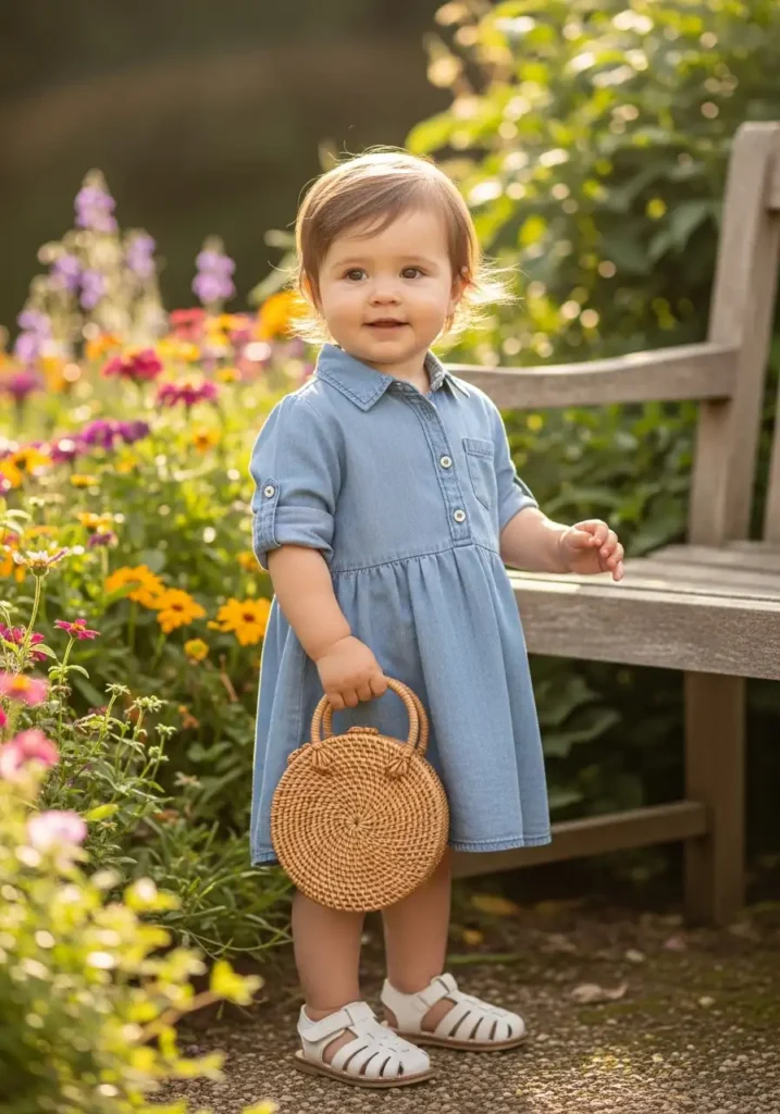Chambray Shirt Dress